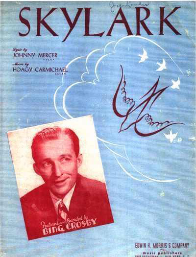 Skylark sheet music